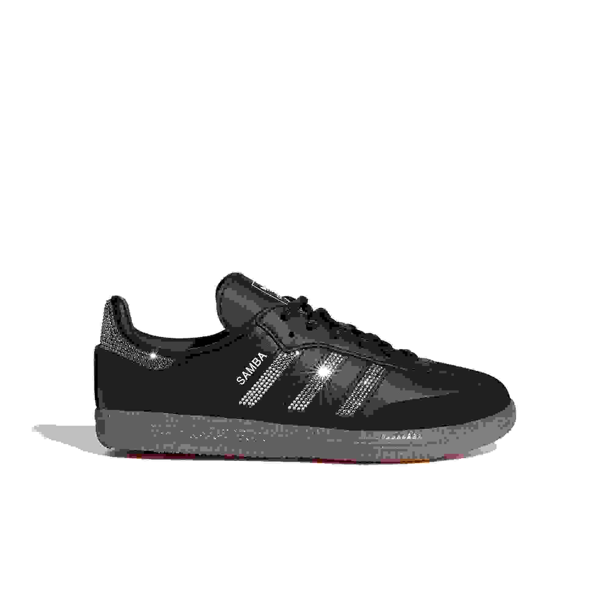 adidas Originals Samba OG Preschool Girls' "Black Rhinestone" Shoe